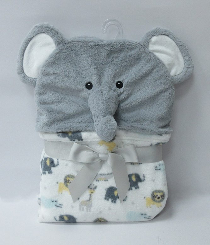 Animal hooded bath towel