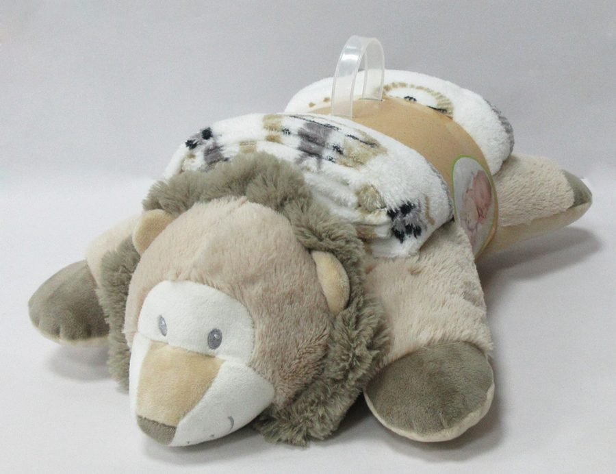 Plush Toy w/ Blanket — factory sample 5