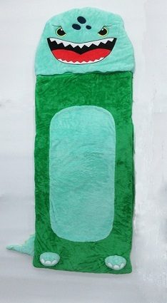 Children's plush sleeping bag