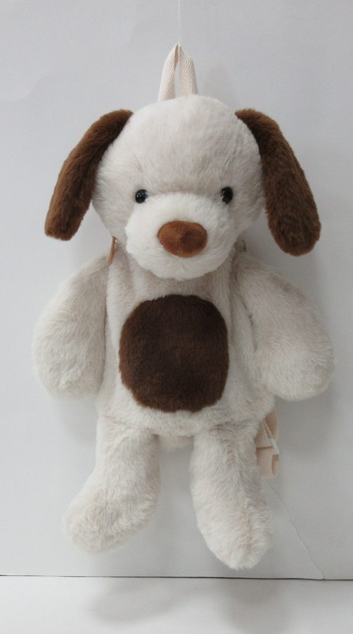Children's plush animal backpack