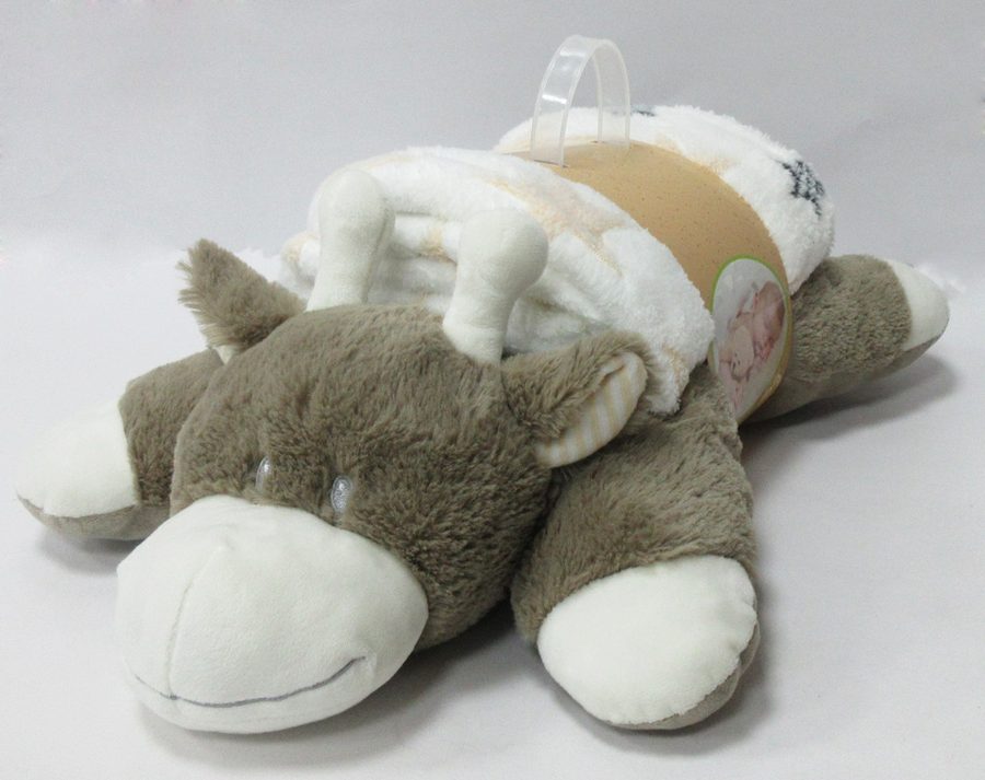 Plush Toy w/ Blanket — factory sample 7