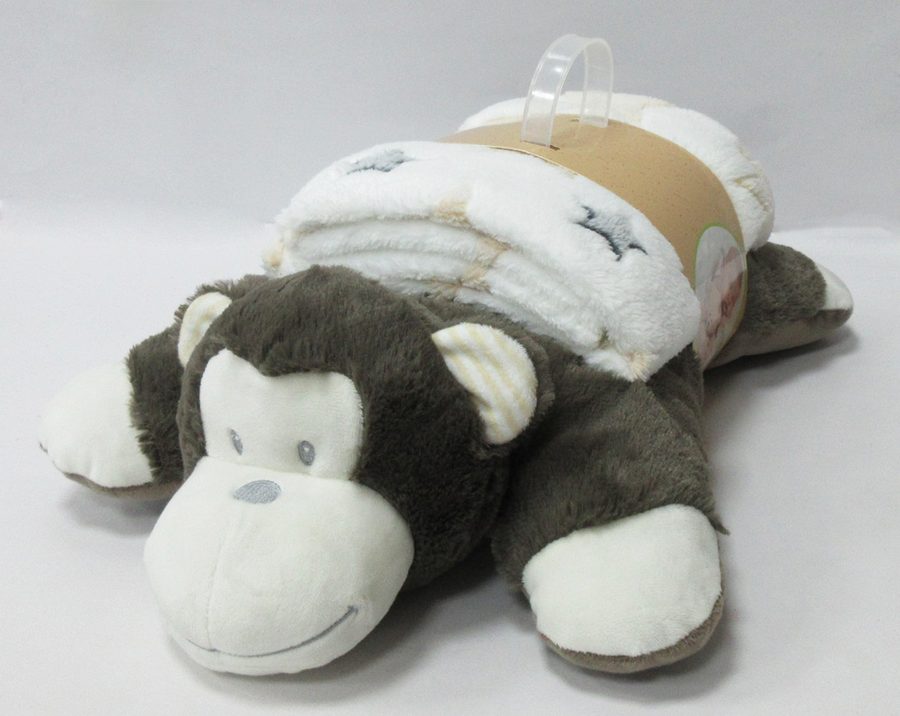 Plush Toy w/ Blanket — factory sample 8