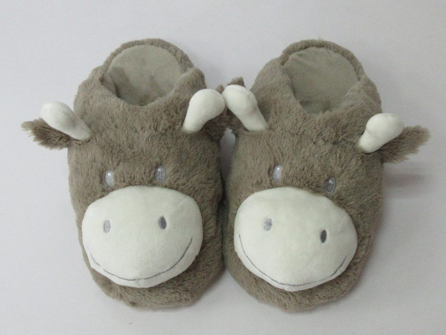 Plush Slippers — factory sample 2